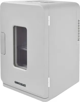 Produktbild von Syntrox Germany Mini Kühlschrank 15L Kühl- und Warmhaltefunktion silber