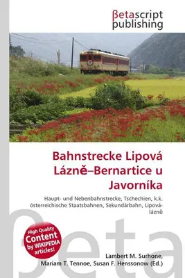 Produktbild von Bahnstrecke Lipová Lázn¿-Bernartice u Javorníka