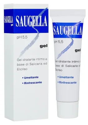 Produktbild von Saugella Intim-Gel pH 5,5, feuchtigkeitsspendend und erfrischend, 30 ml
