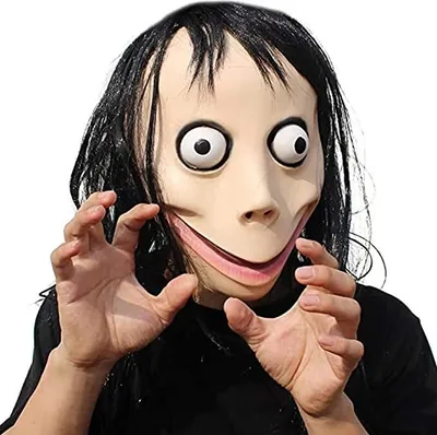 Obrázok produktu pre Halloween kostým Party Head Latexová maska Scary Momo,