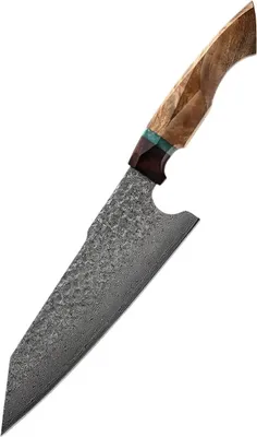 Immagine prodotto di Coltello da Cucina Damascato Yunari Kiritsuke - Eleganza e Precisione KP37466