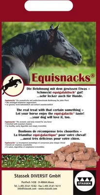 Produktbild von EQUISNACKS Belohnungssnacks für Pferde - Beutel   1 kg