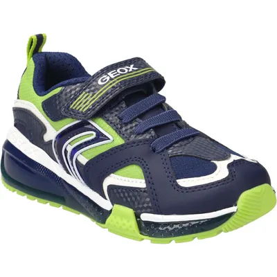 Produktbild von GEOX Sneaker BAYONYC, Glattleder, Blau, Kinder