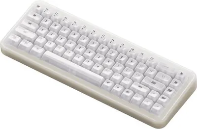Produktbild von AKKO YU01 White Jade Gaming-Tastatur RGB - 65% V3 Piano Pro Switches