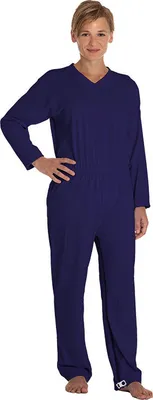 Produktbild von Suprima Pflegeoverall lang 4703 Bein- und Rückenreißverschluss Größe: XL, Farbe: marine