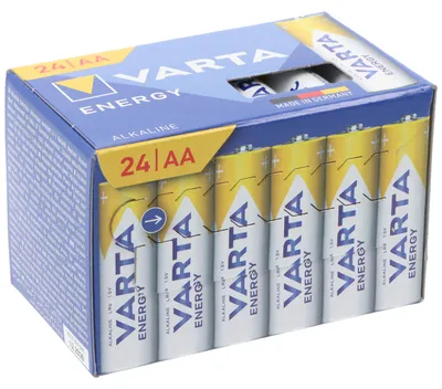 Produktbild von 24 Stück Varta AA Mignon LR6 Batterie inklusive er Aufbewahrungsbox