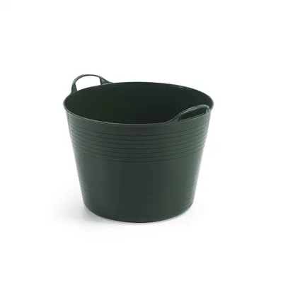 Produktbild von Flexibler Gartenkorb mit 40 Liter Volumen und Füllstandsanzeige - Farbe: Grün