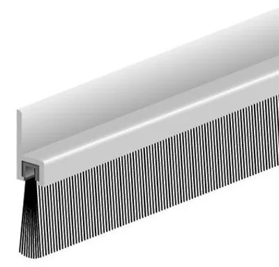 Image de Bas de porte aluminiumà brosse IBS39 100cm - ELLEN - 0308301D