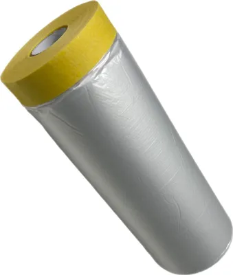 Produktbild von 10 Abdeckfolie Malerkrepp Klebeband Abdeckband Masker Tape 1500mm/33m Malerplane