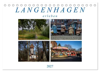 Produktbild von Langenhagen erleben (Tischkalender 2027 DIN A5 quer), CALVENDO Monatskalender