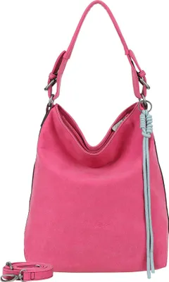 Produktbild von Fritzi aus Preußen Schultertasche Umhängetasche Bitzi01 Suede Jacky Hobo Bag Soft Pink