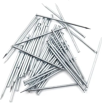100x Stahlstifte - 1,4 mm Draht - 35 mm Senkkopf