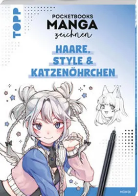 Obrázok produktu pre Pocketbooks Manga zeichnen - Teil 3: Haare, Style & Katzenöhrchen