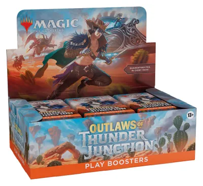 Produktbild von Magic the Gathering Outlaws of Thunder Junction Play-Booster Display (36) englisch