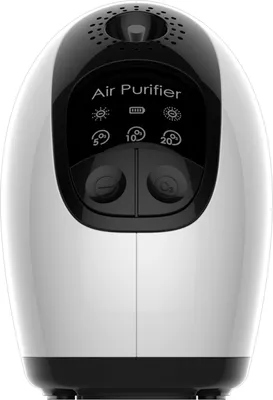 Produktbild von Negative Ionen Luftreiniger, Auto Ozongenerator, Tragbarer Desodorierer Sterilisator, Weiß
