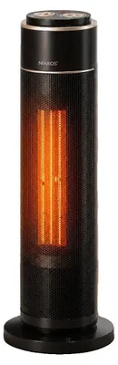 Imagen del producto de Calentador eléctrico con oscilación, dos niveles de potencia, color negro