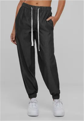 Obrázek produktu pro Dámské kalhoty Urban Classics Ladies Light Denim Jogpants black - XXL