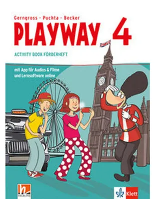 Produktbild von Playway 4. Ab Klasse 3. Activity Book Förderheft mit Lernsoftware online Klasse 4. Ausgabe für Nordrhein-Westfalen