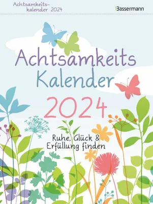 Produktbild von Achtsamkeitskalender 2024. Der entspannte Abreißkalender