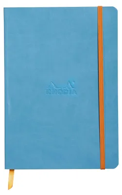 Imagen del producto de RHODIA 117816C, cuaderno RHODIARAMA, formato DIN A5, cuadriculado, color turquesa
