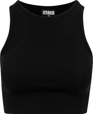 Immagine prodotto di Urban Classics Donna - Canotta a costine cropped schwarz - XS