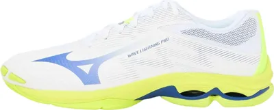 Image de Mizuno WIP V1GA266039 in White/Lightning Yellow/Dazzling Blue color size 43