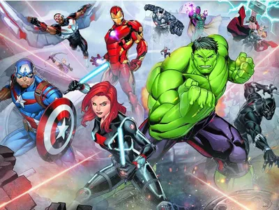 Produktbild von Marvel Avengers - Puzzle CD2121 (Einheitsgröße) (Bunt)