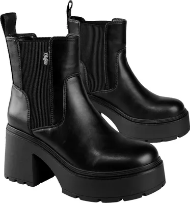 Obrázek produktu pro Buffalo Dámské elegantní kotníkové boty MILA Chelsea 1220083 black