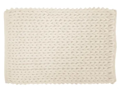 Produktbild von Weiche Badematte aus Chenille mit rutschfester Unterseite