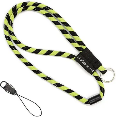 Immagine prodotto di Portachiavi verde da 45 cm con chiusura di sicurezza