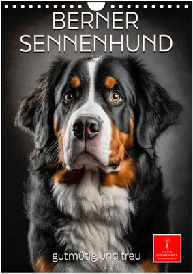 Produktbild von Berner Sennenhund - gutmütig und treu (Wandkalender 2026 DIN A4 hoch), CALVENDO Monatskalender