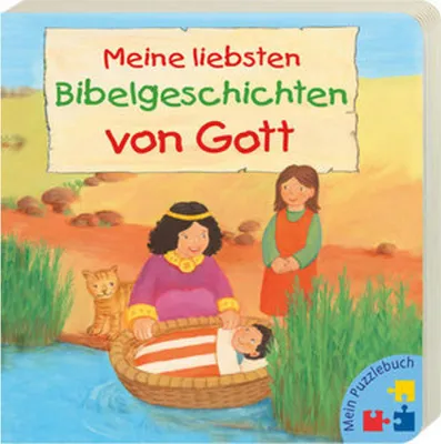 Produktbild von Mein Puzzlebuch: Meine liebsten Bibelgeschichten von Gott