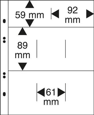 Produktbild von Lindner MU1353 Multi collect Blätter-schwarz