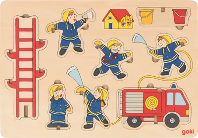 Obrázok produktu pre Aufstellpuzzle Feuerwehr