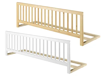 Produktbild von Universeller Rausfallschutz für Betten Kindersicherung Massivholz Bettgitter klappbar 60.Kisi