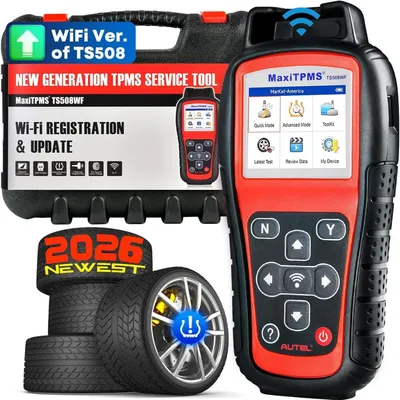 Obrázok produktu pre Nástroj na programovanie TPMS – Diagnostický nástroj TPMS – Tester snímačov tlaku v pneumatikách – Prístroj na resetovanie TPMS