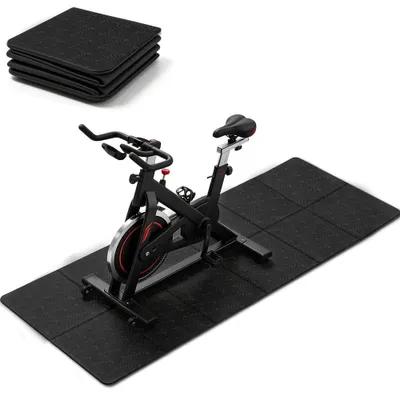 Produktbild von Faltbare Bodenmatte für Fitnessgeräte - 183x61 cm, 6mm Dick