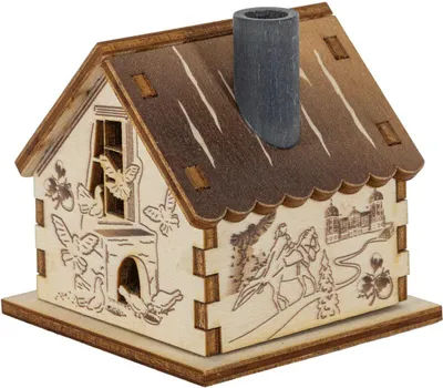 Produktbild von Räucherhaus Drei Haselnüsse für Aschenbrödel ® BxHxT 6x7x6cm NEU