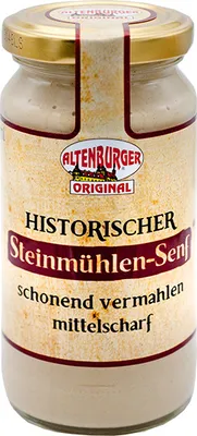 Obrázok produktu pre Altenburgský historický horčicový olej, 200 ml sklenená fľaša