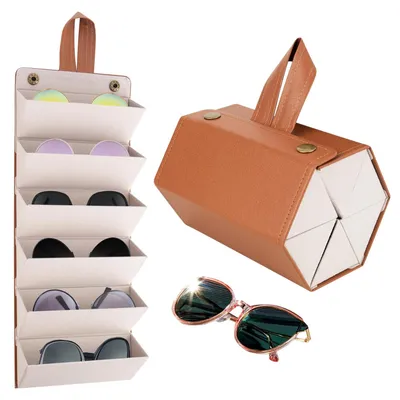 Image de Solidchoice - Boîte de rangement pliable "Bril" avec 6 compartiments