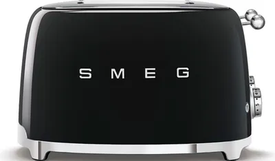Image de Smeg Grille-pain style années 50 TSF03BLEU Noir