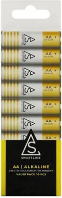 Produktbild von AA LR6 Smartline Alkaline 10er-Pack