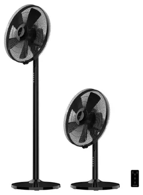 Obrázok produktu pre Cecotec 05875, Domáci lopatkový ventilátor, Čierna, Podlaha, Tabuľka, 40 cm, 60°, Tlačidlá