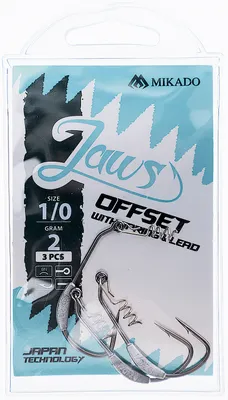 Produktbild von Mikado Jaws Offset With Screw And Lead 5g n° 2 / 0