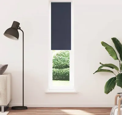 Produktbild von Verdunkelungsrollo Marineblau 55x210cm Stoffbreite 50,7 cm, Rollos DesignMöbel