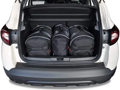 Produktbild von Renault Captur 2013-2019 Kofferraumtaschen Set 3 Stk