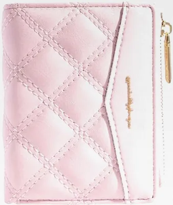 Produktbild von Damen Geldbörse Portemonnaie Klein Rosa