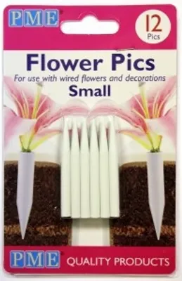 Produktbild von PME Flower Pics Small 12Stk. Halterung für Blumenstiele