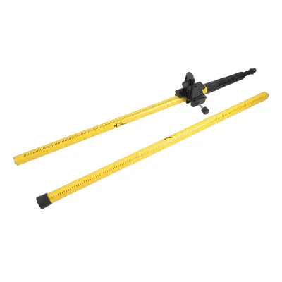 Produktbild von Teleskopstange für Liniennivellierer – Aluminiumlegierung, verstellbar für 1/4" & 5/8" Laserebene