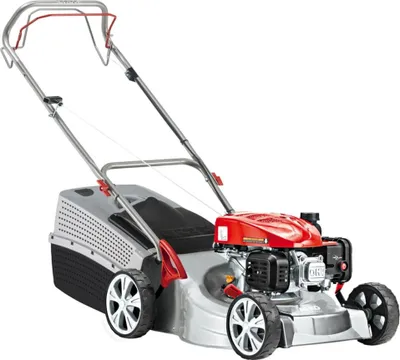Zdjęcie produktu dla Kosiarka spalinowa AL-KO Classic 4.62 SP-A, szerokość koszenia 46 cm, moc silnika 1,9 kW, 1-biegowy napęd kół, do trawników o powierzchni do 1400 m²
